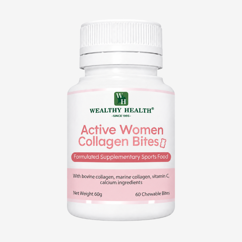 Wealthy Health Active Women Collagen Bites