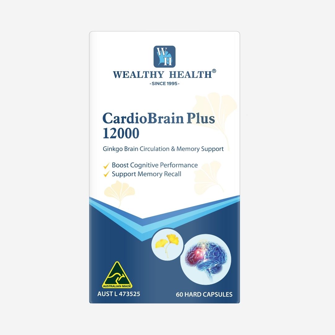 CardioBrain Plus 12000 GINKGO Brain Circulation & Memory Support image 0