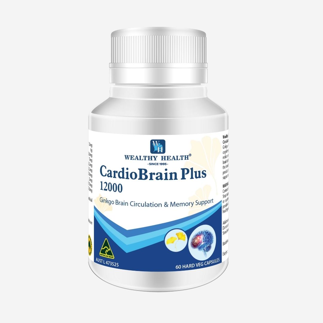 CardioBrain Plus 12000 GINKGO Brain Circulation & Memory Support image 1